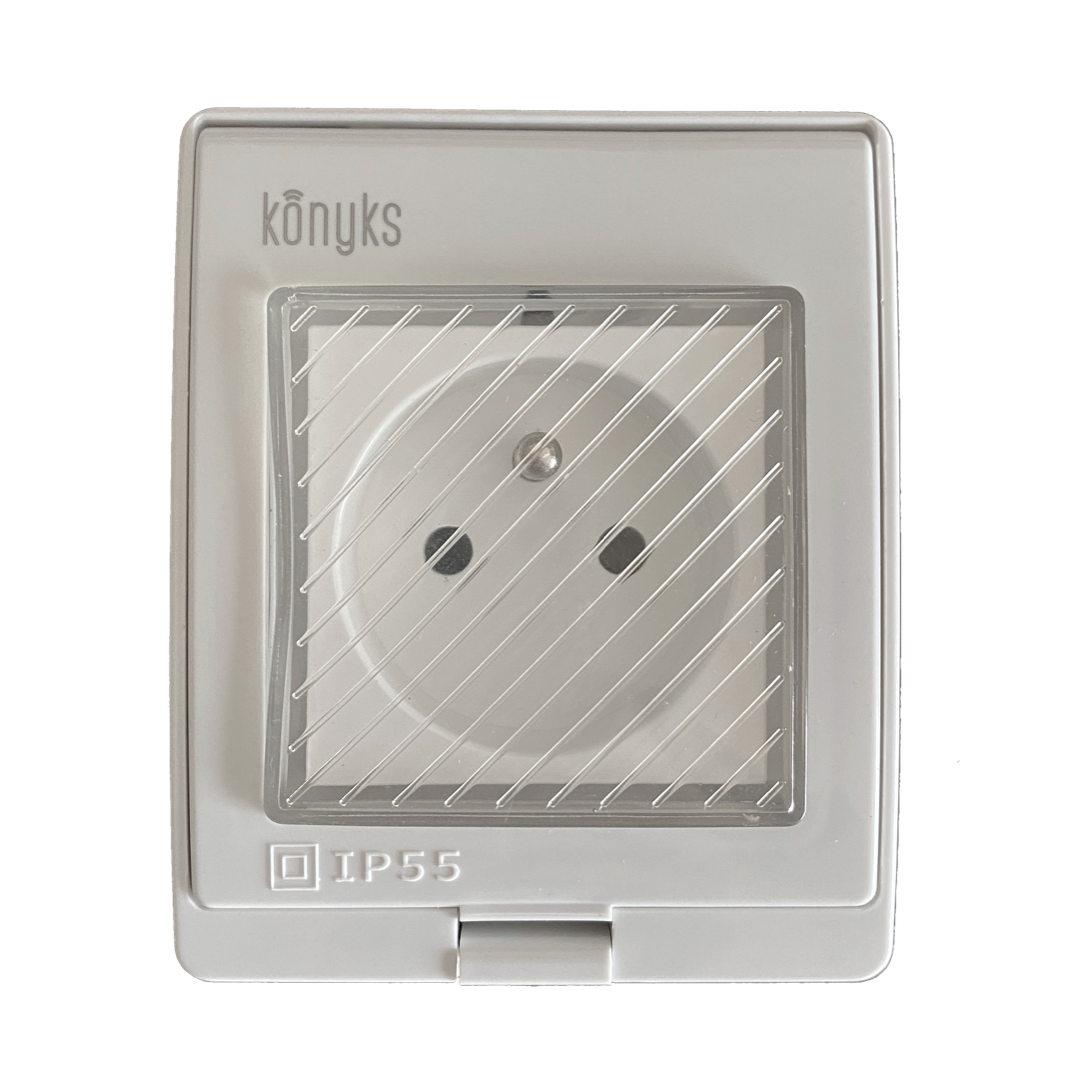 Test de la Konyks Pluviose, une prise wifi d'extérieur et compatible  systèmes domotiques