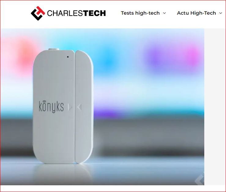 test senso détecteur d'ouverture konyks by charles tech.fr