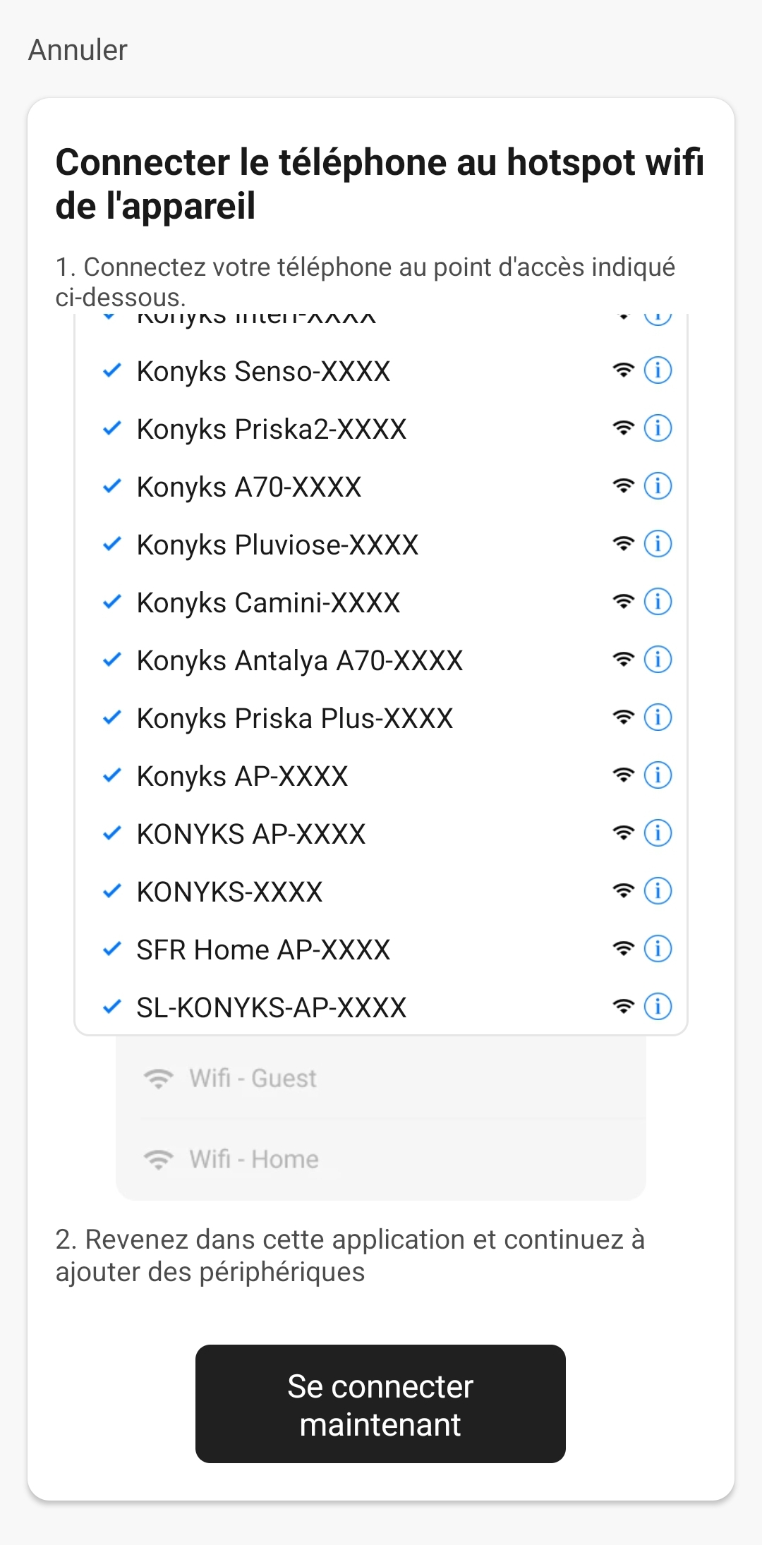 Installation Prise connectée Wi-Fi extérieure Konyks Pluviose Easy EU 