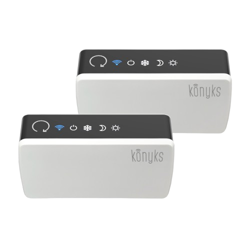 Contrôleur connecté pour radiateur électrique Konyks eCosy, Compatible  Alexa et Google Home, Fil Pilote 6 ordres, Voyants de Mode, Automatisations  faciles… (2) : : Bricolage