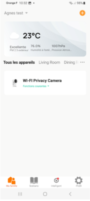 home orange wifi privacy camera