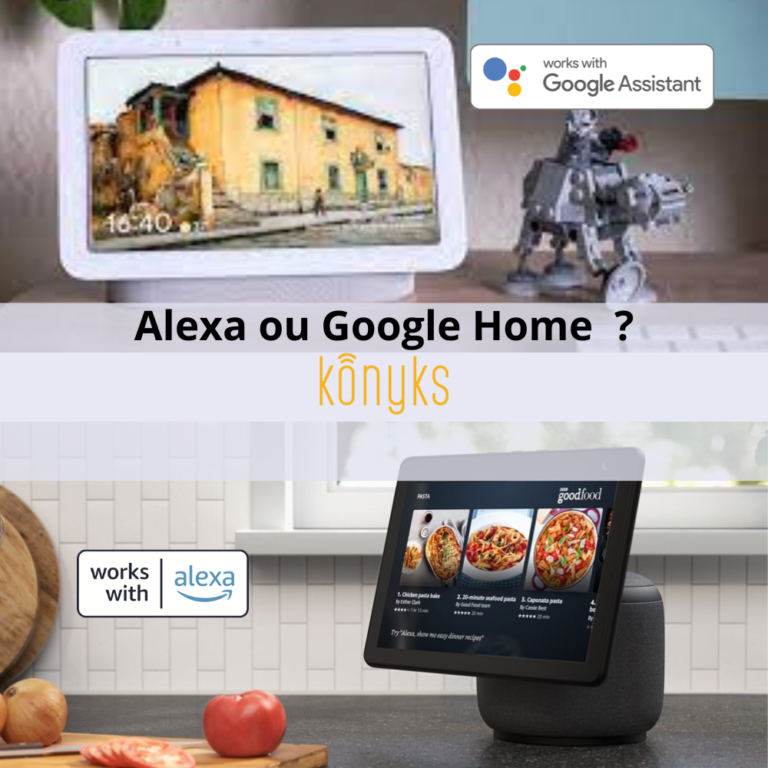 Alexa ou Google Home : Quelle enceinte connectée choisir pour vos Appareils  Konyks ? - Konyks