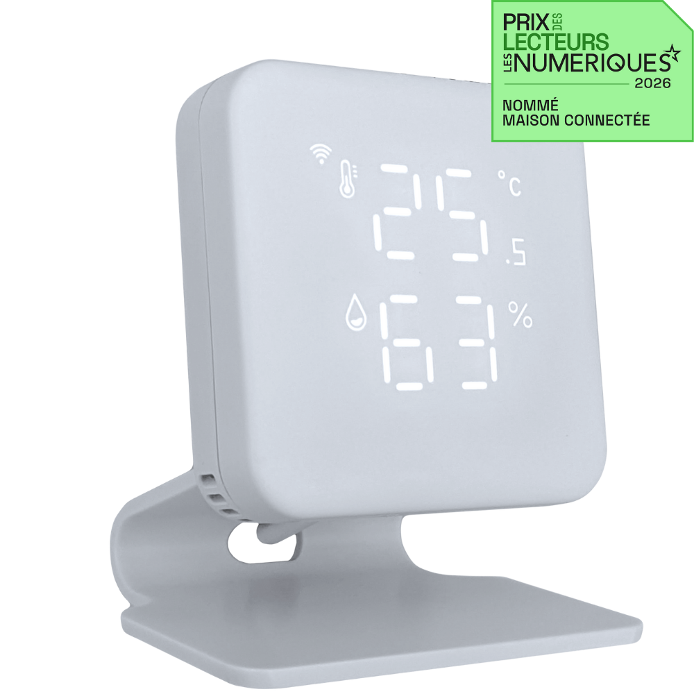 Rendre son Ventilateur de Plafond Connect&eacute; (Sans le Changer) Thermom&egrave;tre num&eacute;rique avec humidit&eacute; pour clim prim&eacute; par le prix des lecteurs les num&eacute;riques