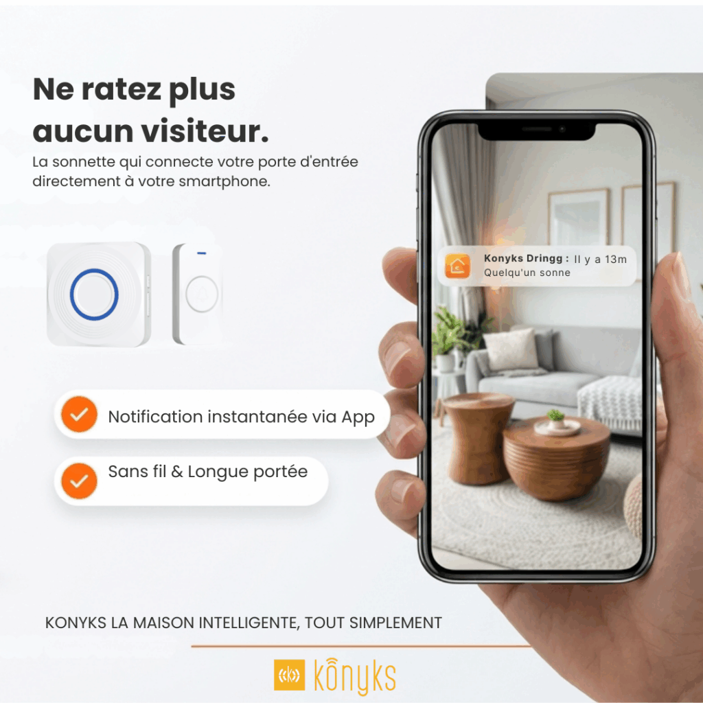 Dringg Quelqu'un sonne à la porte