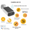 Camini Air 3S caméra extérieure solaire WiFi