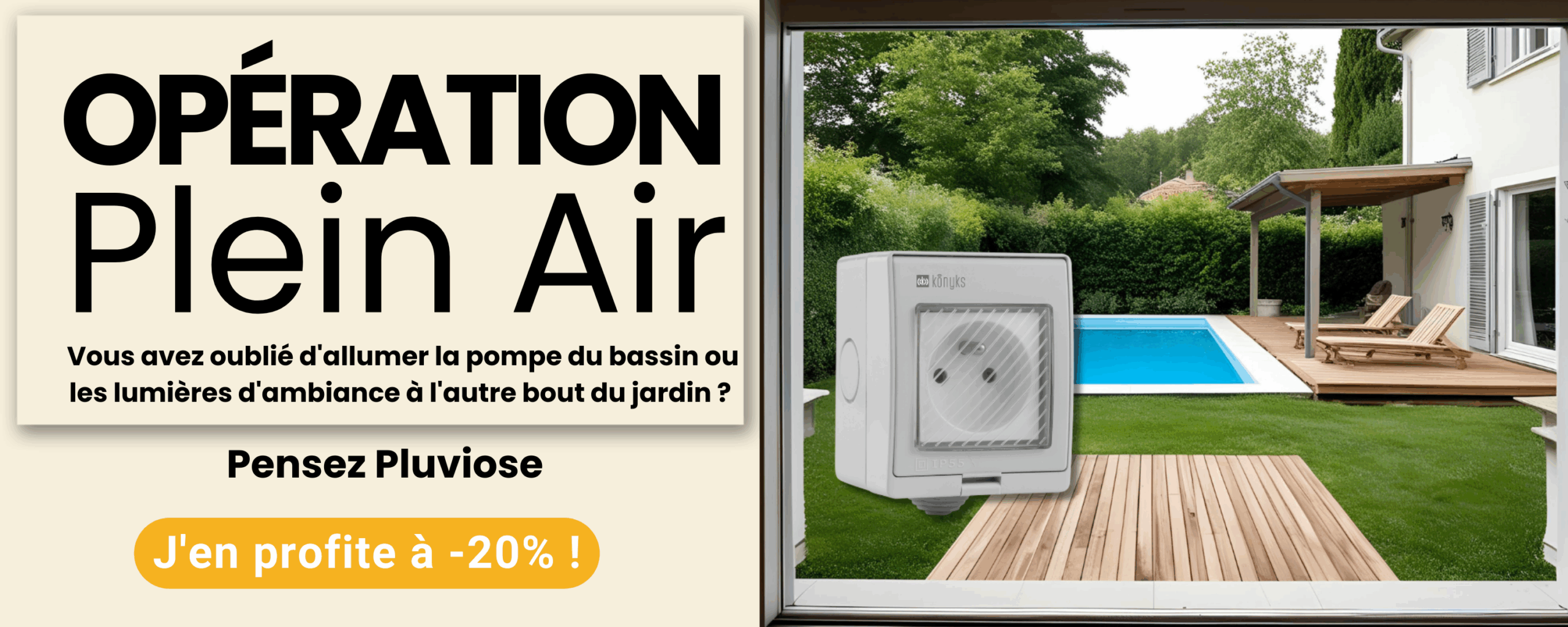 Opération PLEIN AIR 2026 : PLUVIOSE FR