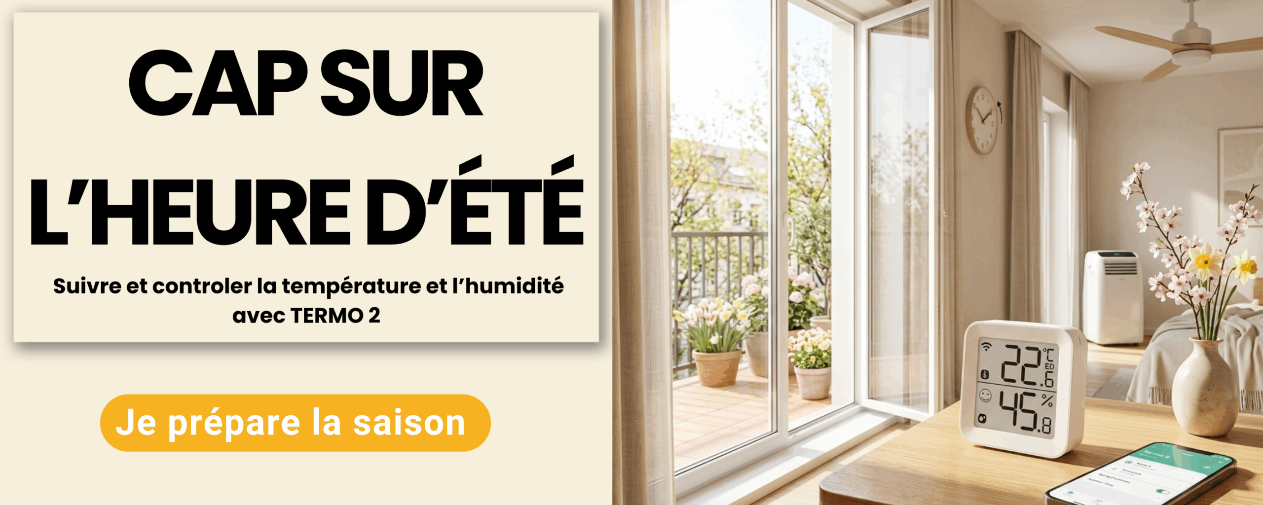 Heure d'été / produit extérieur