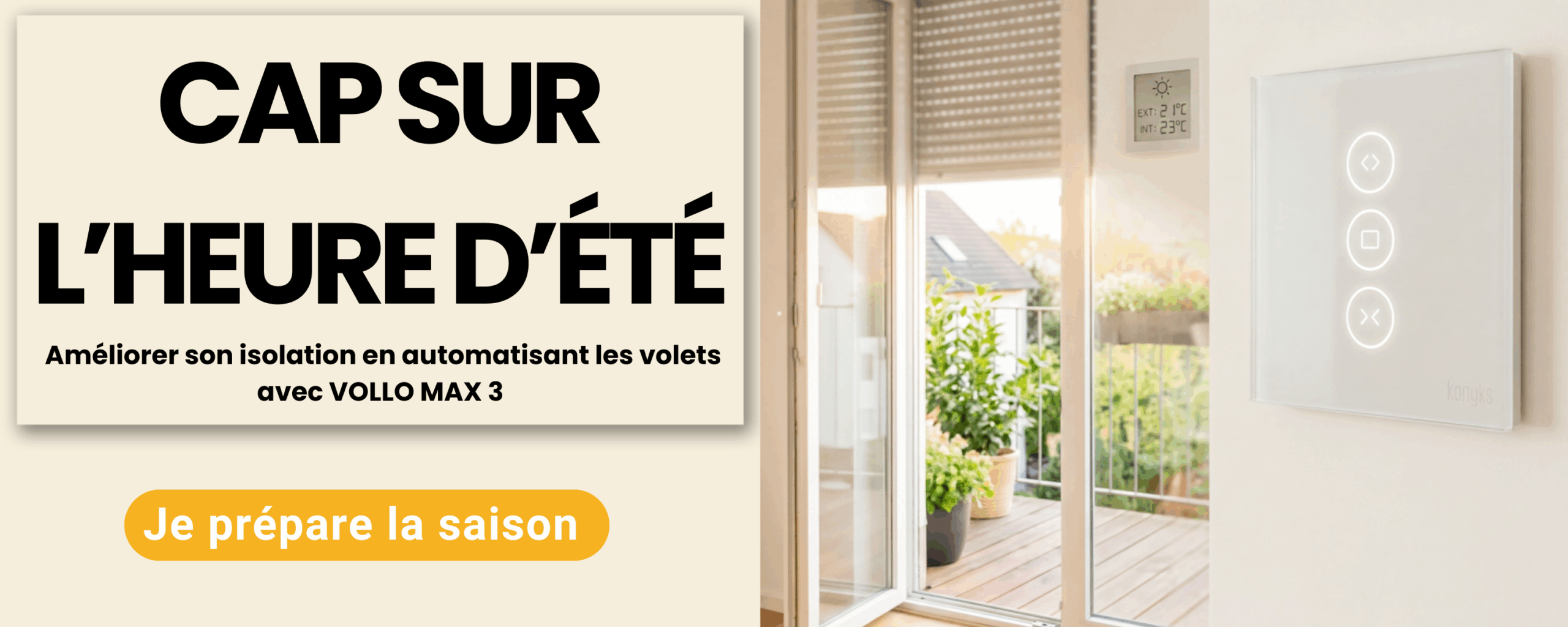 Heure d'été / produit extérieur