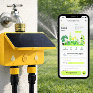 Hydro Solar : le robinet connecté wifi autonome qui s'adapte à chaque saison