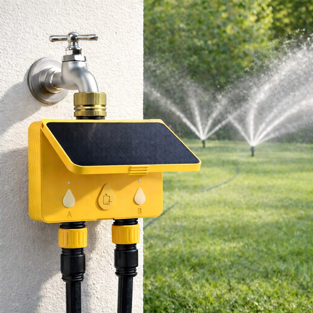 HYDRO SOLAR - Programmateur d'arrosage Wi-Fi, IP65 Konyks - Lifestyle