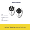 Pack alarme Konyks_Télécommandes bouton SOS