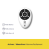 Pack alarme konyks connecté télécommande