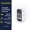 Caméra intérieure Konyks Camini Visio avec écran LCD 2,8" pour appels vidéo HD bidirectionnels en direct