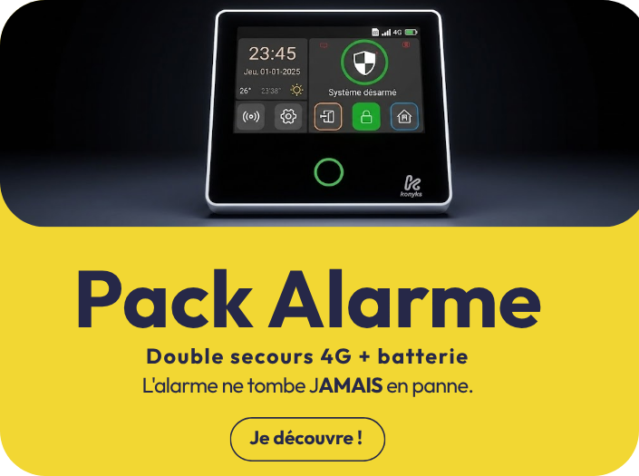 Version mobile Pack alarme