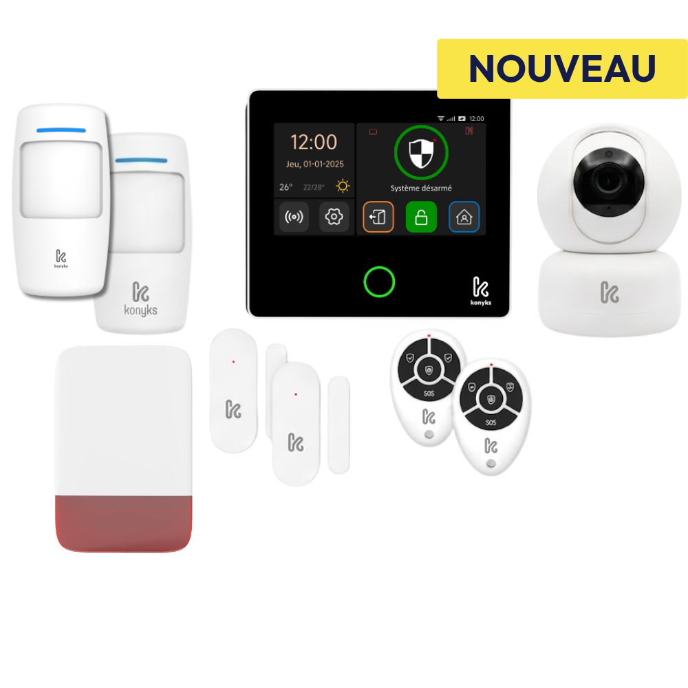 Pack alarme max konyks